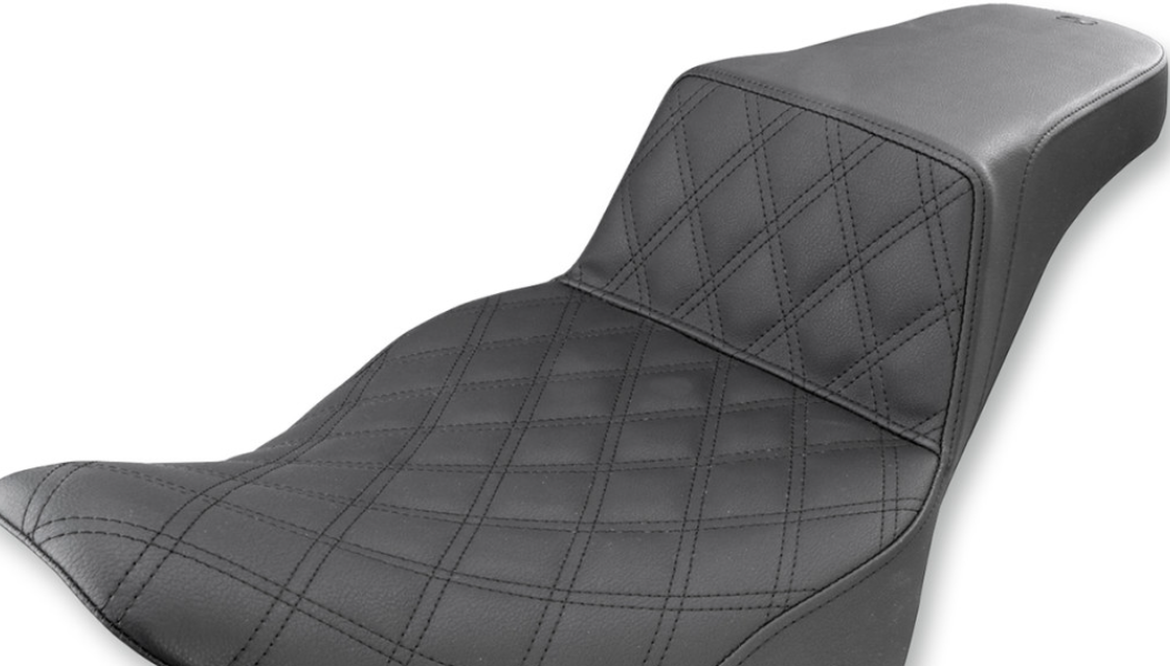 Saddleman Step-Up Seat - Front Lattice Stitch 808-07b-172